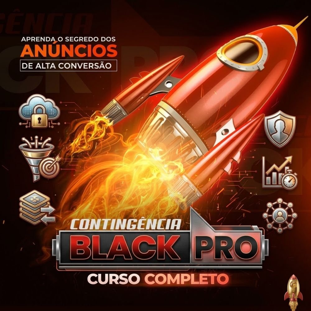 Estrutura de contingência black pro para anúncios no Facebook e Google Ads sem bloqueios.