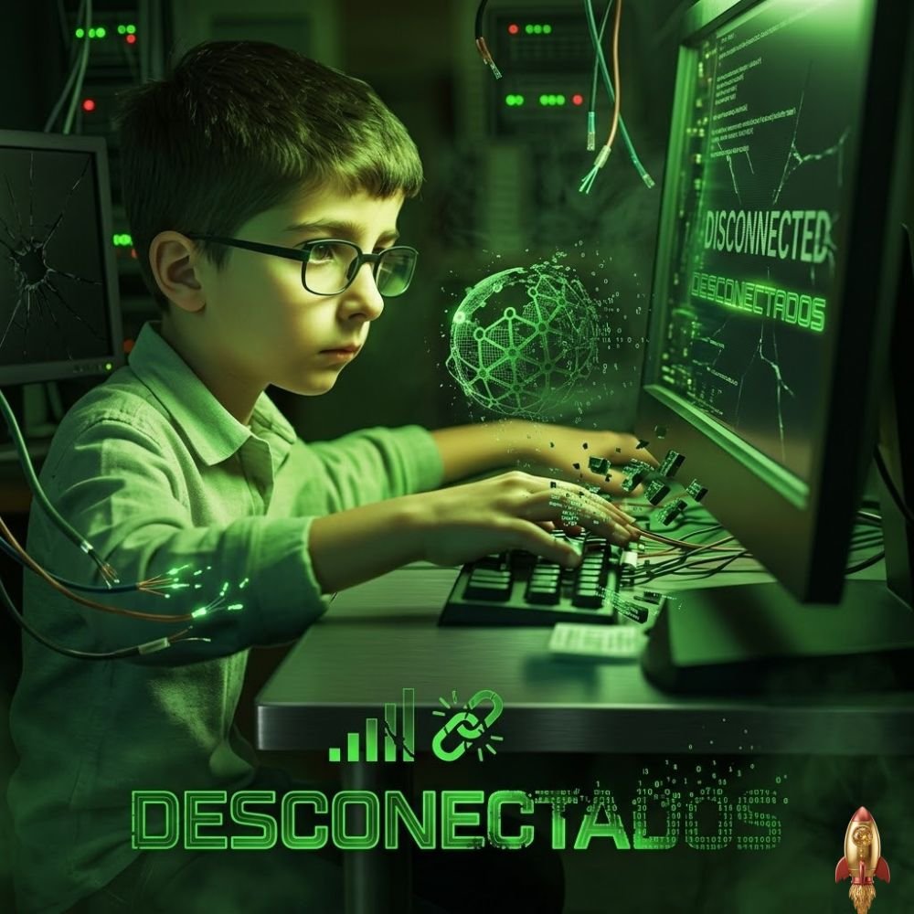 CAPA DO EBOOK DESCONECTADOS COM DICAS PARA DETOX DIGITAL E EQUILÍBRIO NO USO DE REDES SOCIAIS.